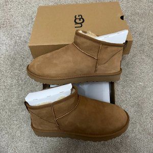 Ugg Classic Ultra Mini in Chestnut - Size 10